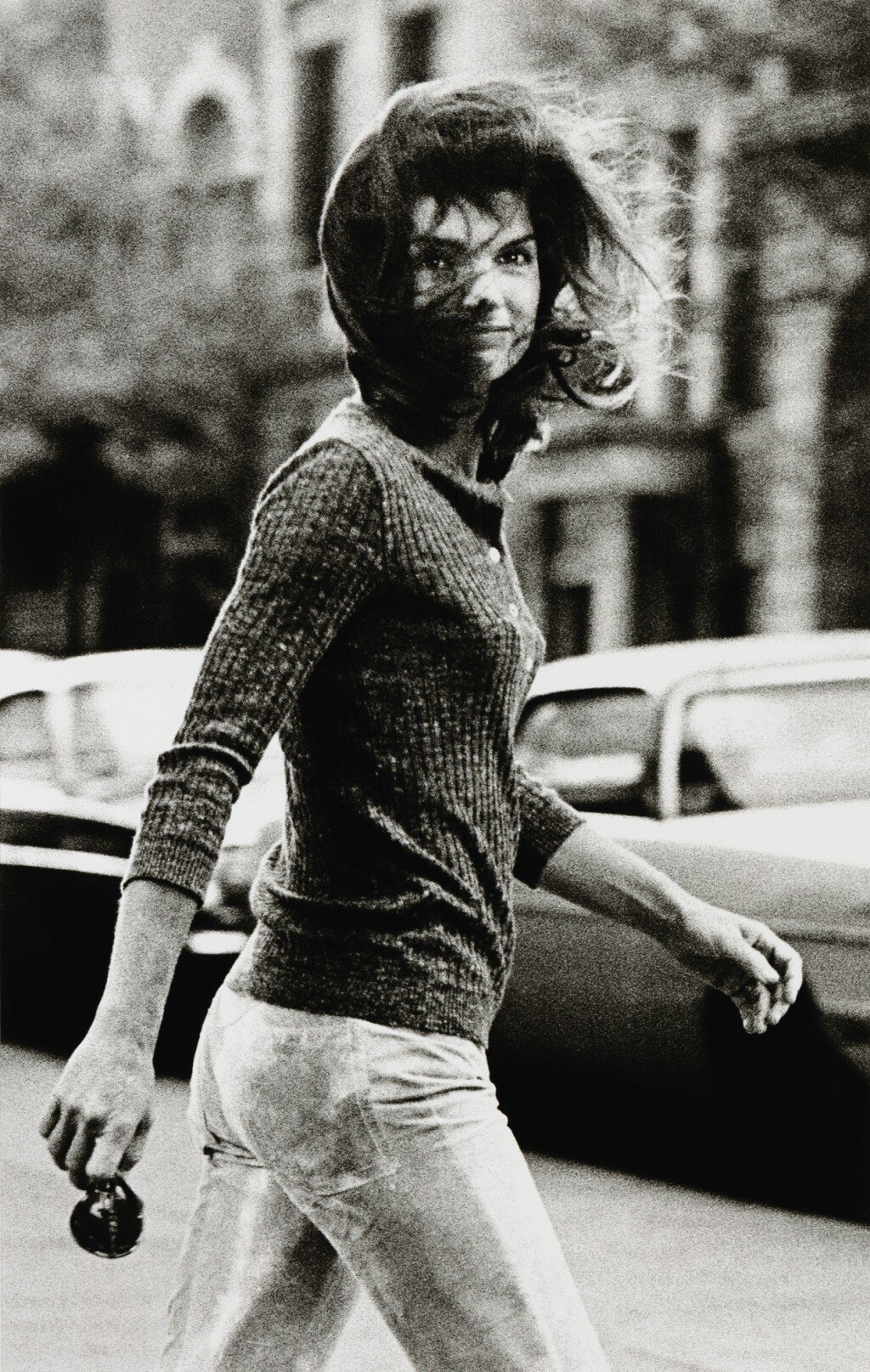 View full screen - View 1 of Lot 131. Windblown Jackie, New York, 1971.