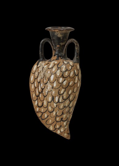View full screen - View 1 of Lot 174. An Attic or South Italian Amphoriskos, circa 4th Century B.C..