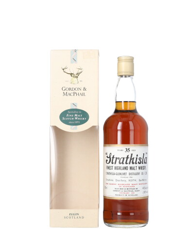 View full screen - View 1 of Lot 6058. Strathisla 35 Year Old Gordon & MacPhail 40.0 abv 1955 (1 BT75).