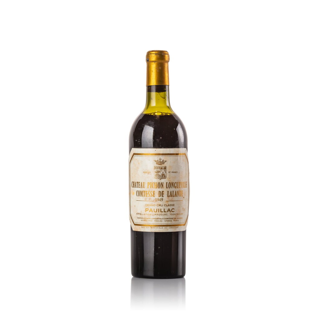 View full screen - View 1 of Lot 340. Château Pichon Longueville, Lalande 1949 (1 BT).