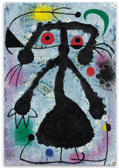 全螢幕檢視 - 查看4JOAN MIRÓ | LES TENDRESSES DE LA LUEUR DE LA LUNE À L’AUBE CROISÉE PAR UN BEL OISEAU的1