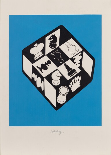 View full screen - View 1 of Lot 144. Chess (Blue).