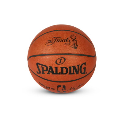 View full screen - View 1 of Lot 18. Game Issued 2017 NBA Finals Ball.