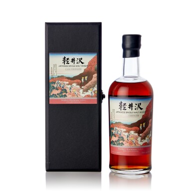 View full screen - View 1 of Lot 5073. 輕井澤 "冨嶽三十六景" 系列 Karuizawa 36 Views of Mount Fuji 12th Release 60.7 abv NV (1 BT70).