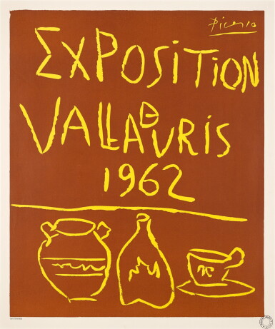 View full screen - View 1 of Lot 52. Exposition de Vallauris 1962 (B. 1299; Ba. 1335; Czw. 49; PP. L-156).