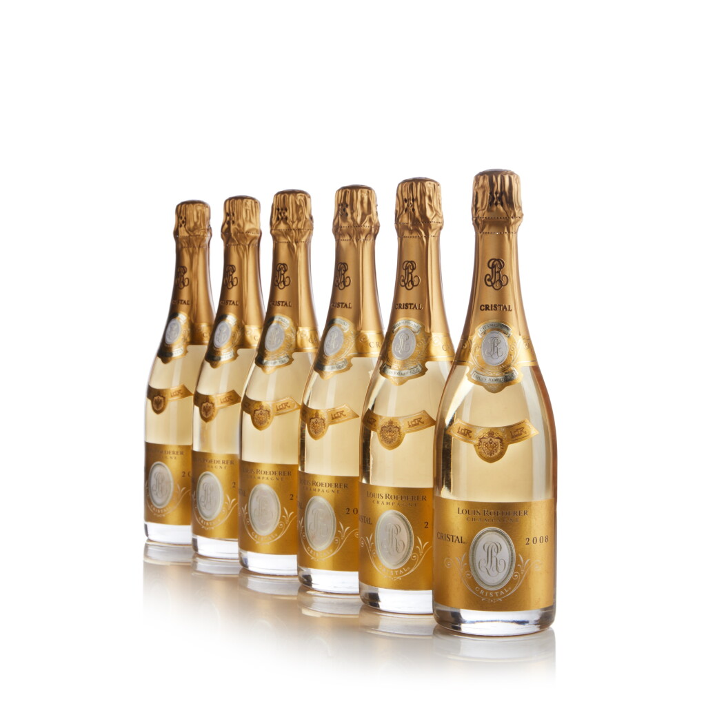 View full screen - View 1 of Lot 8651. Louis Roederer, Cristal Brut 2008 (6 BT).