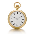 LE ROY & SON, LONDON | A GOLD MINUTE REPEATING GRANDE AND PETITE SONNERIE KEYLESS LEVER CLOCK WATCH, THE BACK ENGRAVED WITH THE ARMS OF SIR DAVID SALOMONS 1891, NO. 2395