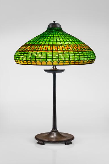 View full screen - View 1 of Lot 427. "Geometric" Table Lamp.