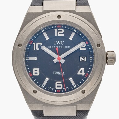 View full screen - View 1 of Lot 623. Reference IW322703 Ingenieur Mercedes-AMG | A titanium automatic wristwatch with date, Circa 2017 .