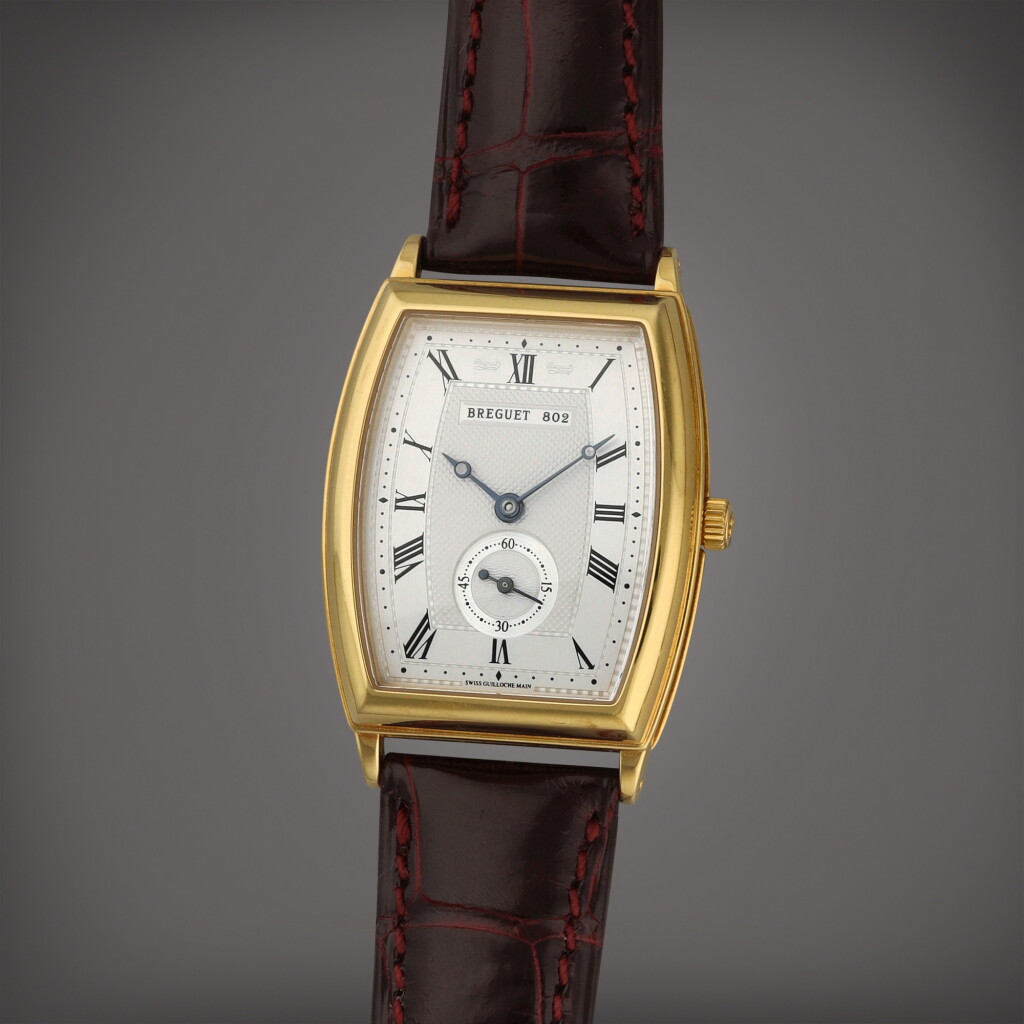 View full screen - View 1 of Lot 55. Héritage, Reference 3670BA | A yellow gold wristwatch | Circa 2003.