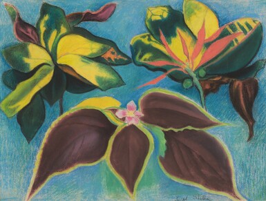 View full screen - View 1 of Lot 364. Tropical Flowers.
