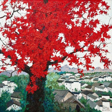 View full screen - View 1 of Lot 2817. Pang Jiun 龎均 | The triumph of Spring 勝似春光.