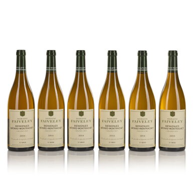 View full screen - View 1 of Lot 316. Bienvenues Bâtard Montrachet 2014 Faiveley (6 BT).