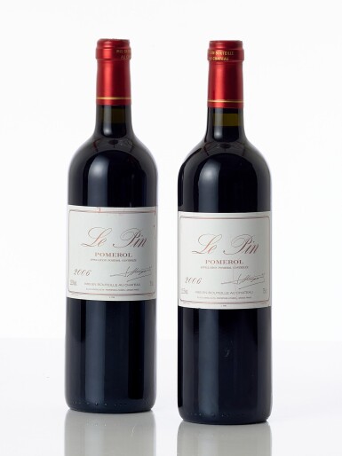 View full screen - View 1 of Lot 6343. Le Pin 2006 (2 BT).