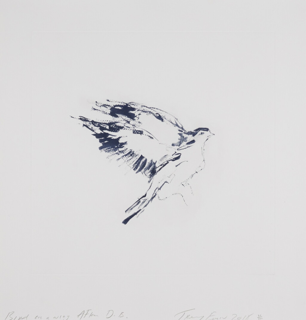 View full screen - View 1 of Lot 316. Bird on a Wing after D.B..