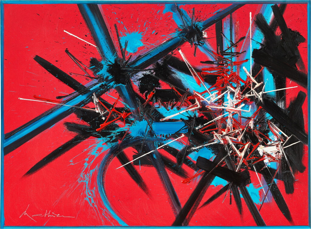 View full screen - View 1 of Lot 739. Georges Mathieu 喬治・馬修 | Mission II .