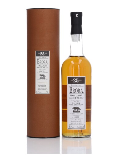 View full screen - View 1 of Lot 66. Brora 25 Year Old 2008 Release 56.3 abv NV (1 Bottle 70cl).