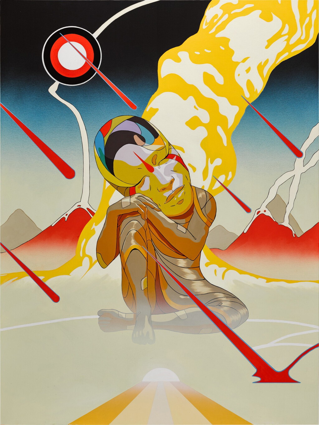 View full screen - View 1 of Lot 135. Tranquillity in Chaos.