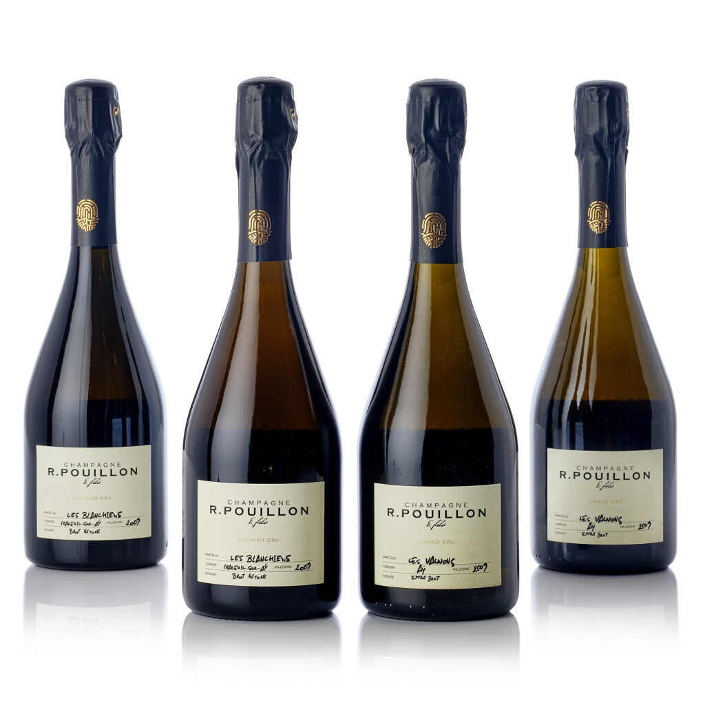 View full screen - View 1 of Lot 8346. Roger Pouillon & Fils, Les Blanchiens Premier Cru Brut Nature 2009 (12 BT).