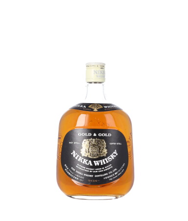 View full screen - View 1 of Lot 5296. Nikka Samurai Gold & Gold Blended Whisky 43.0 abv NV (1 BT70).
