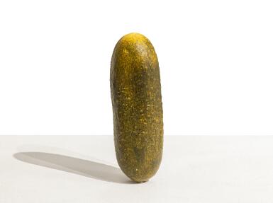 View full screen - View 1 of Lot 381. Selbstporträt als Gurken (Self-Portrait as a Pickle).