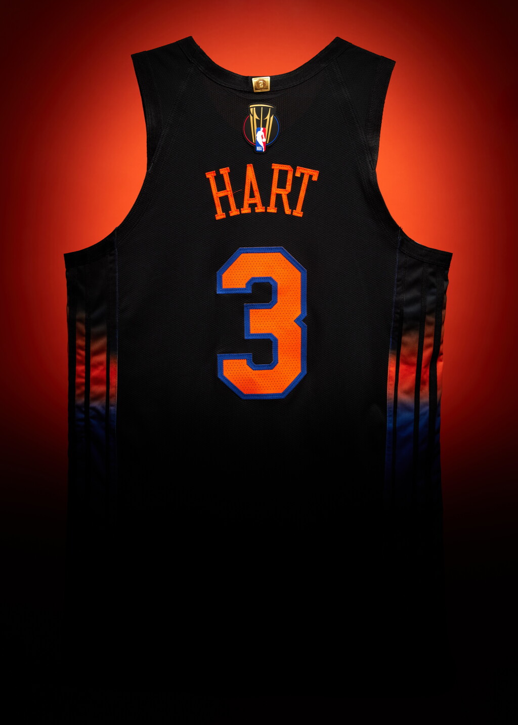 全萤幕检视 - 查看4Josh Hart ‘NBA Cup Finals Championship Clinching’ New York Knicks 2025-2026 Game Worn Statement Edition Jersey 的1