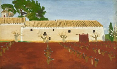View full screen - View 1 of Lot 189. WINIFRED NICHOLSON | THE VINEYARD, MAS DE FOURQUES.