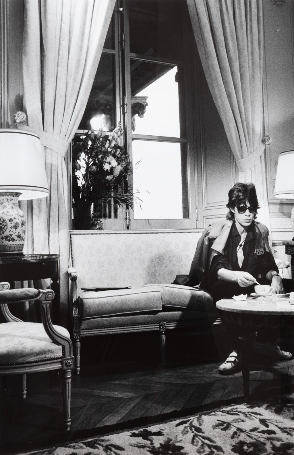 View full screen - View 1 of Lot 101. Mick Jagger, Paris 1985.