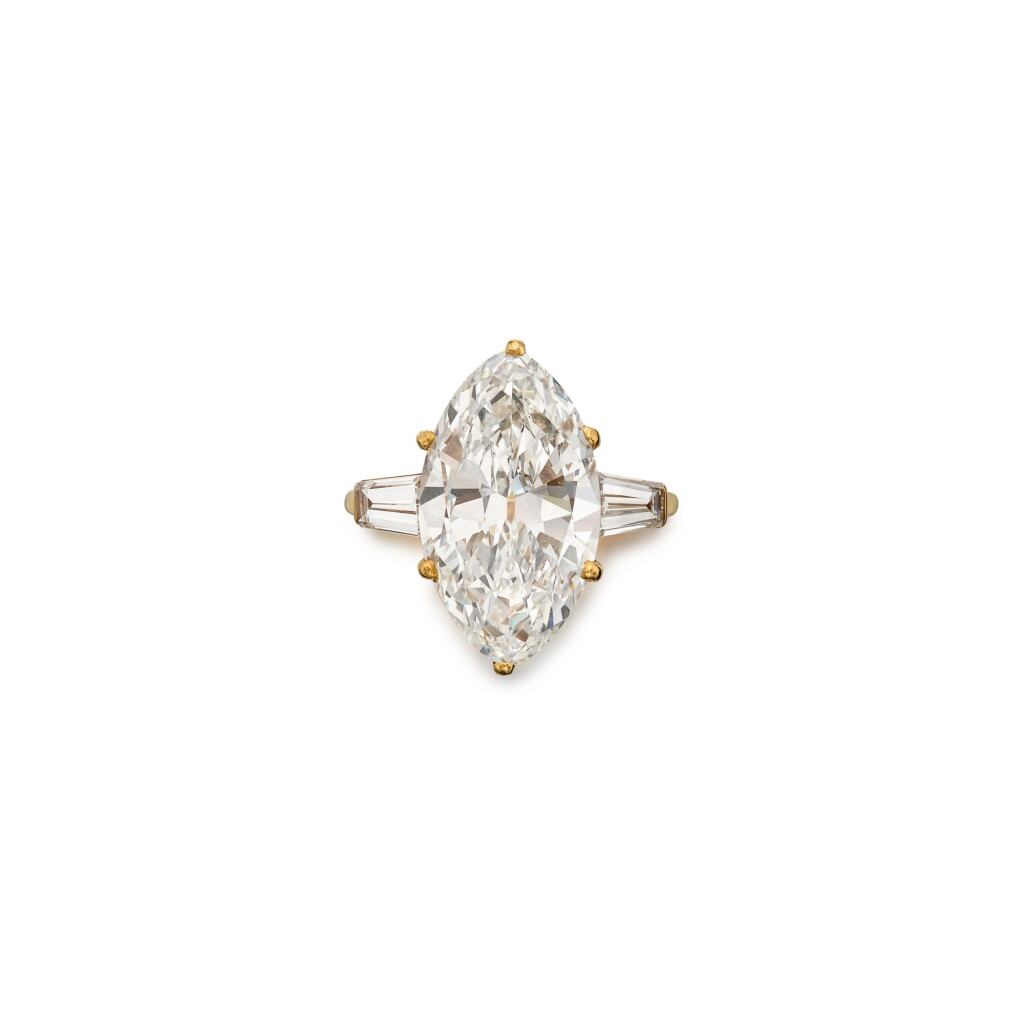 View full screen - View 1 of Lot 518. Diamond Ring, France | M. Gerard | 鑽石戒指,法國.