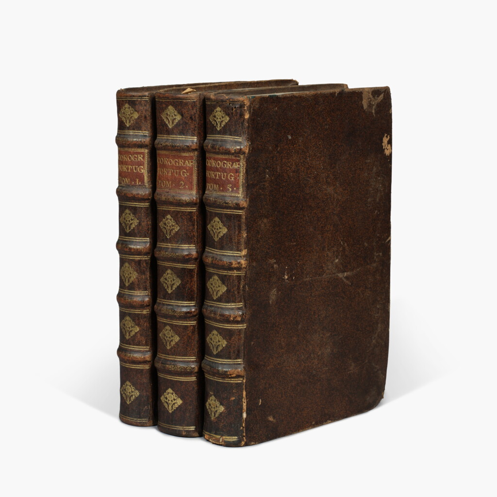 View full screen - View 1 of Lot 310. Costa, Antonio Carvalho da | First edition of this Portuguese chorographical work.