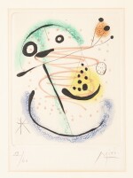 JOAN MIRÓ | LA BAGUE D'AURORE: ONE PLATE (DUPIN 139; SEE CRAMER BOOKS 45)