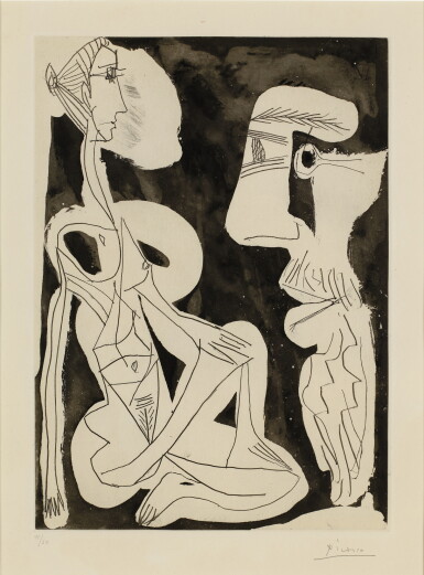 View full screen - View 1 of Lot 121. Le Modèle (Bloch 1200; Baer 1182).