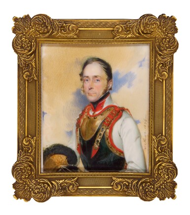 View full screen - View 1 of Lot 190. KARL VON SAAR | Portrait of an officer.