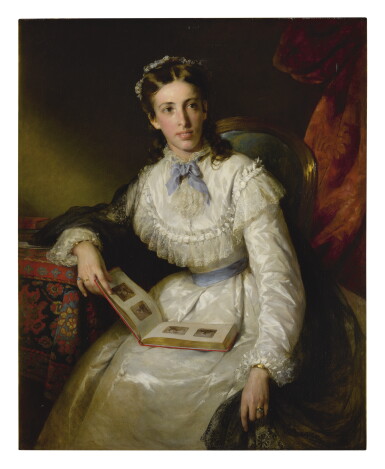 View full screen - View 1 of Lot 1120. FRIEDRICH VON AMERLING | BARONESS WILHELMINE VON MYLIUS.