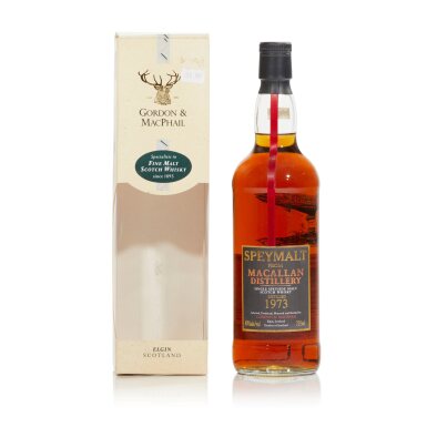View full screen - View 1 of Lot 20. Macallan Gordon & MacPhail Speymalt 30 Year Old 40.0 abv 1973 (1 BT75).