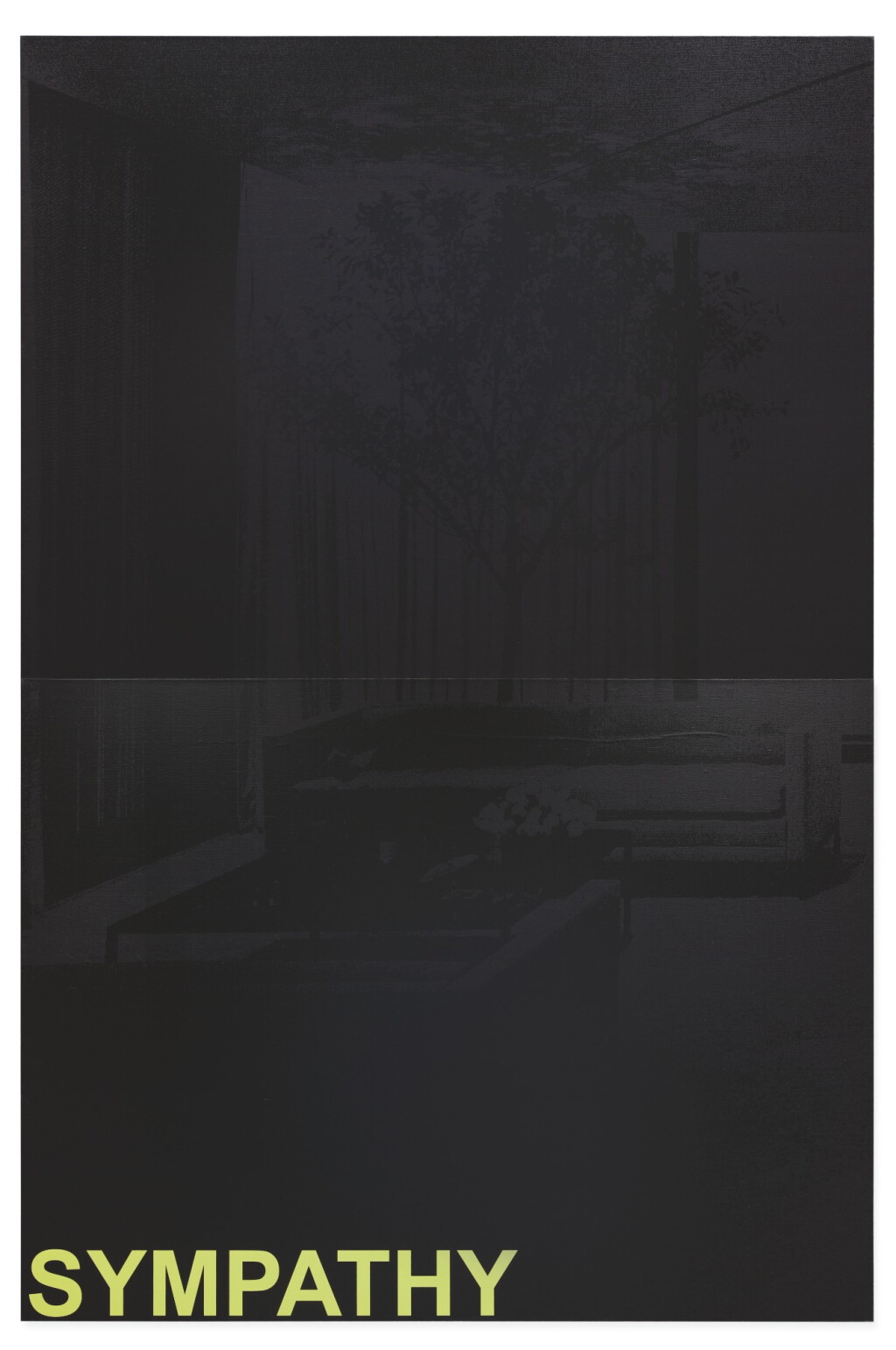 View full screen - View 1 of Lot 522. ADAM PENDLETON | TREE (BLACK).