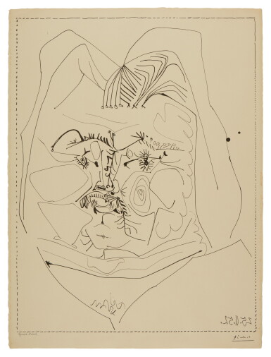 View full screen - View 1 of Lot 77. PABLO PICASSO | BALZAC (B. 724; M. 226).