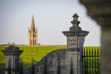 View full screen - View 1 of Lot 585. Château Canon 1990 (6 MAG).