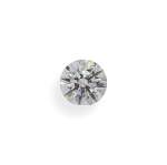 A 1.06 Carat Round Diamond, F Color, VS2 Clarity