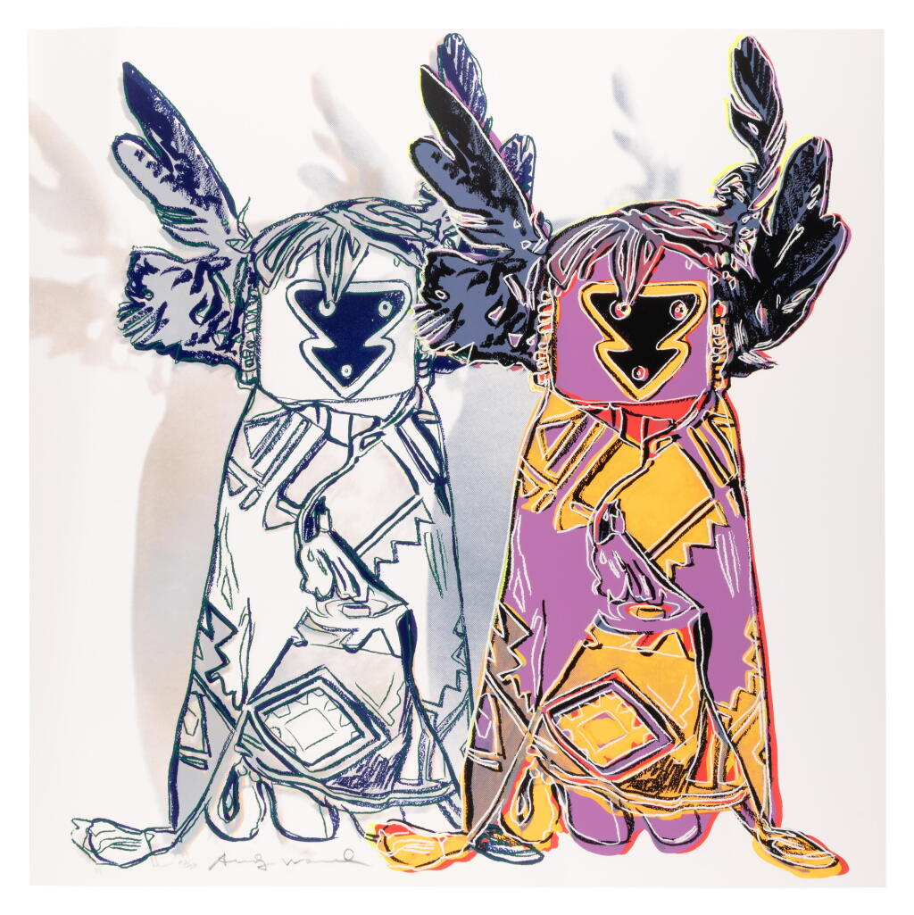 View full screen - View 1 of Lot 714. Kachina Dolls, from Cowboys and Indians (Feldman & Schellmann II.381).