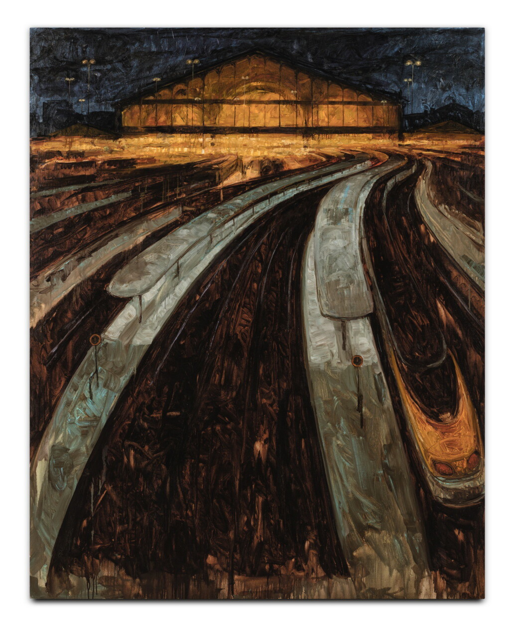 View full screen - View 1 of Lot 132. GILLES MARREY | LA GARE.