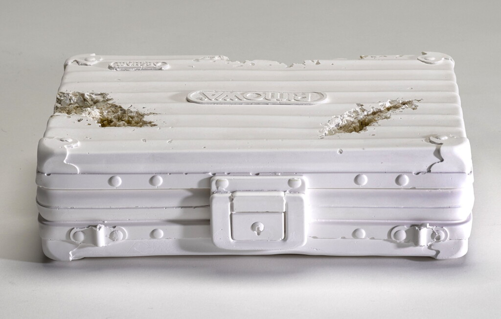 View full screen - View 1 of Lot 450. DANIEL ARSHAM X RIMOWA | ERODED ATTACHÉ.