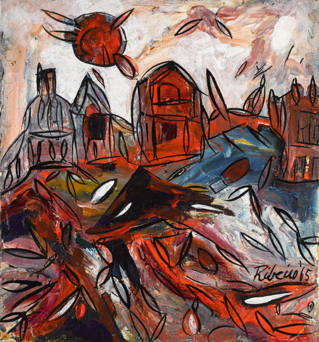 View full screen - View 1 of Lot 37. LANCELOT RIBEIRO | UNTITLED (LANDSCAPE).