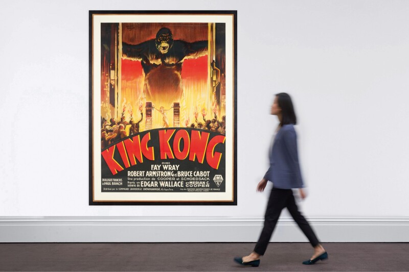 King Kong - Affiche Repro 48 x 33 cm - Le Film 1976 King Kong - Affiche Repro 48 x 33 cm - Le Film 1976