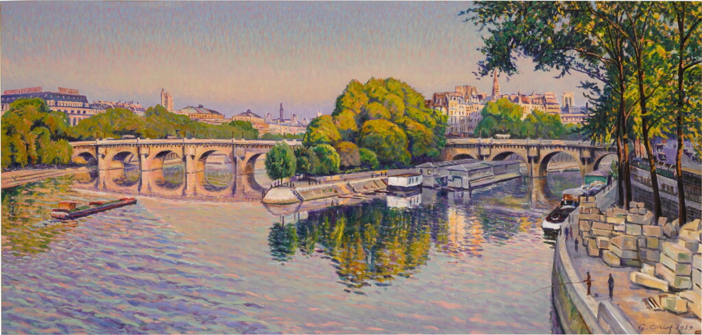 View full screen - View 1 of Lot 3. Le Pont-Neuf, eté, 20 heures.