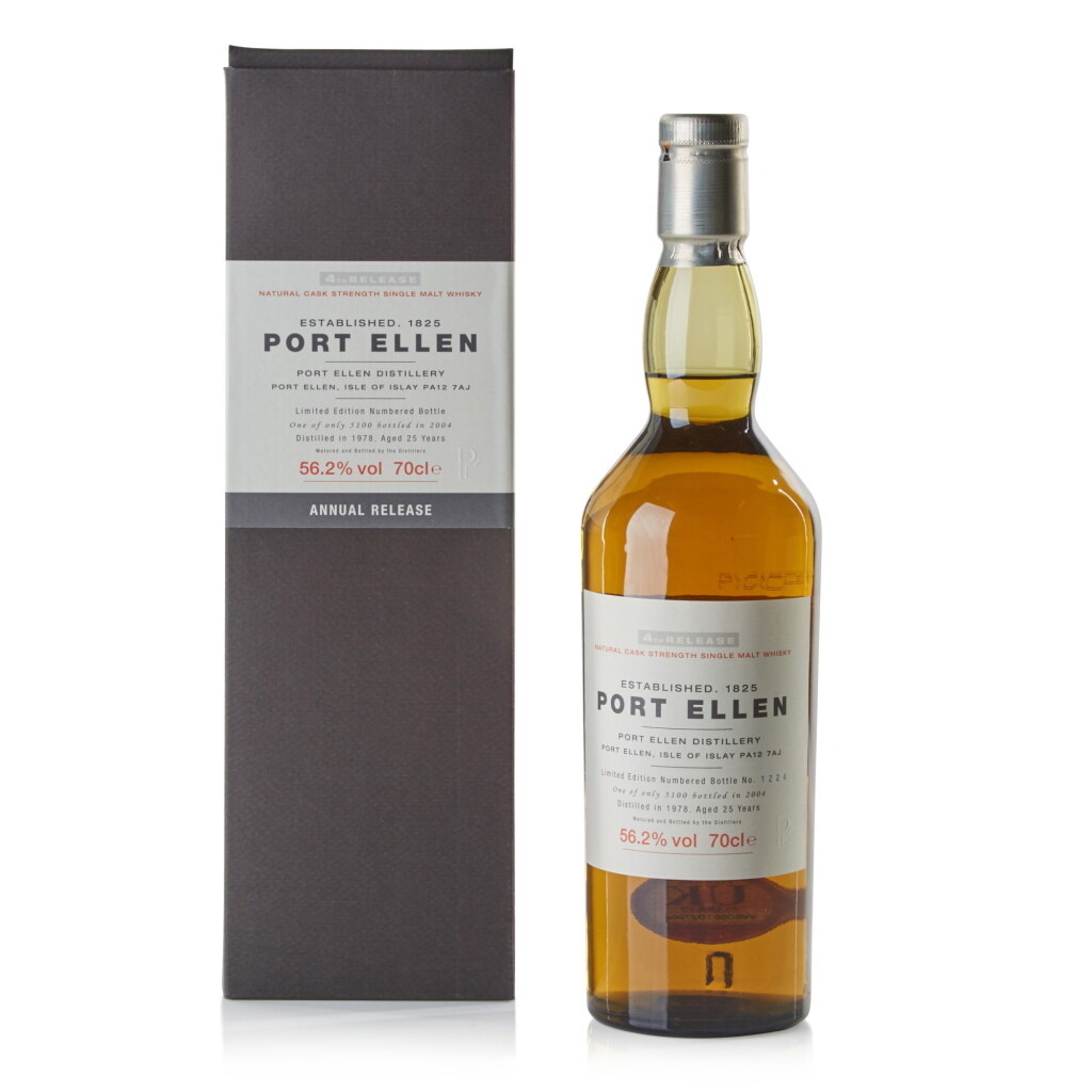 View full screen - View 1 of Lot 104. Port Ellen Fourth Annual Release 25 Year Old 56.2 abv 1978 .