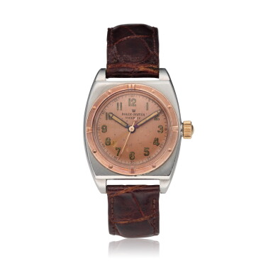 全萤幕检视 - 查看36Reference 3359 Viceroy, A yellow gold and stainless steel wristwatch, Circa 1945 勞力士 3359型號 Viceroy 黃金及精鋼腕錶,約1945年製的1
