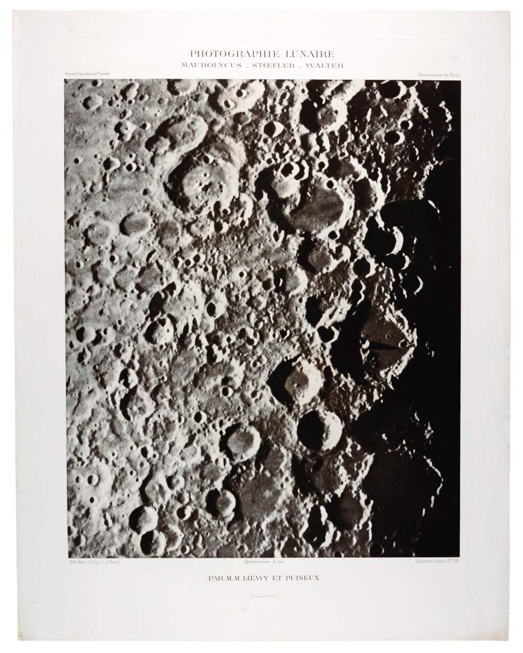 View full screen - View 1 of Lot 230. Observatoire de Paris, Atlas photographique de la lune, Paris, 1899-1910, 5 parts plus 27 plates.