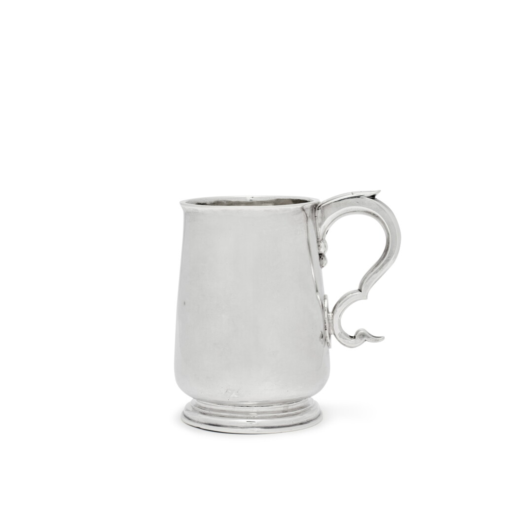 View full screen - View 1 of Lot 822. An American Silver Cann, Jacob Jacobse Lansing, Albany, circa 1740.