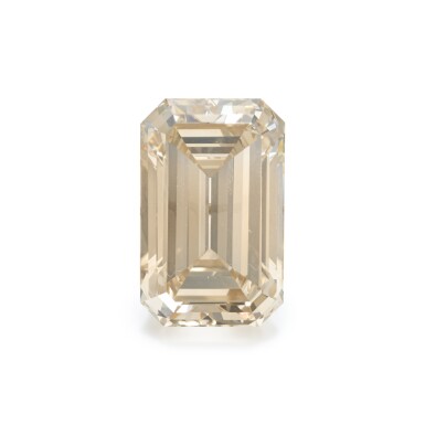 View full screen - View 1 of Lot 529. Unmounted Fancy Light Yellowish Brown Diamond.